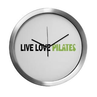 Live Love Pilates Modern Wall Clock for $42.50