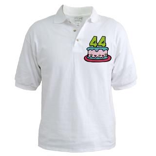 44 Year Old Birthday Cake T Shirt for $22.50