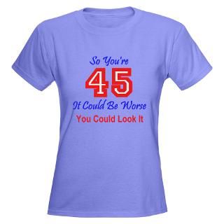 45th Birthday Shirt, 45th Birthday T shirt, 45th Birthday Gift Ideas