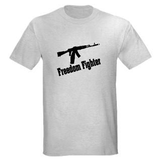 Freedom Fighter AK47 T Shirt by ak47tshirts