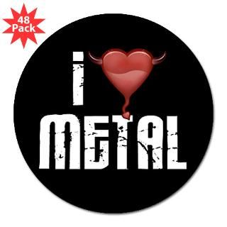 Stickers  i )3 metal 3 Lapel Sticker (48 pk