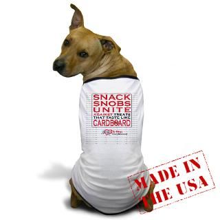 Barkery Gifts  Barkery Pet Apparel  Snack Snob Dog T Shirt