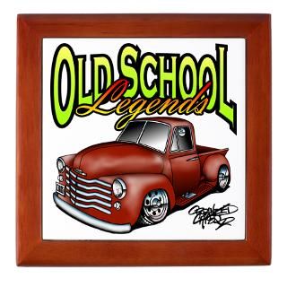 Old School Legends 53 Chevy Pickup Keepsake Box by OCHI