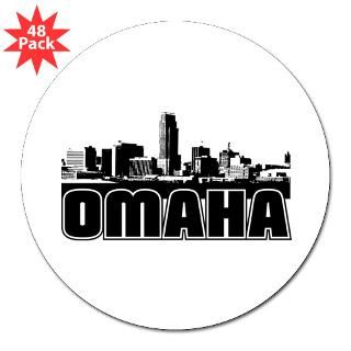 Omaha Skyline 3 Lapel Sticker (48 pk) for $30.00