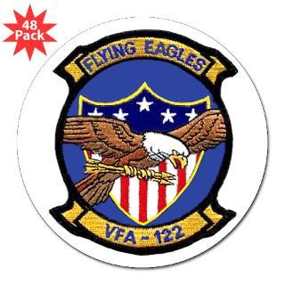 VFA 122 Flying Eagles 3 Lapel Sticker (48 pk for $30.00