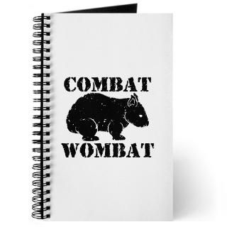 combat wombat journal $ 13 49