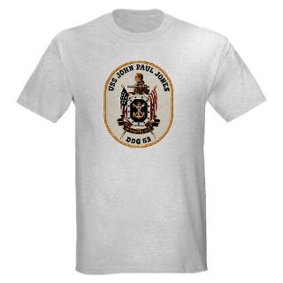 shirts  USS John Paul Jones DDG 53 Light T Shirt