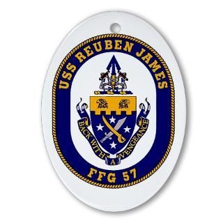 USS Reuben James FFG 57 Crest  USA NAVY PRIDE