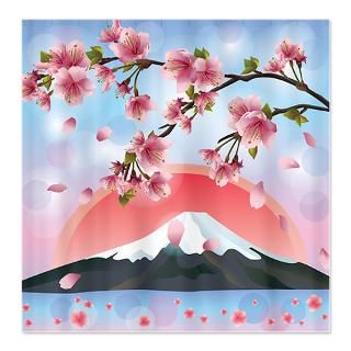 Cherry Blossom Shower Curtains  Custom Themed Cherry Blossom Bath