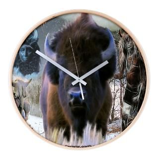 BuffaloMedicine2500x2500 2 Wall Clock for $54.50