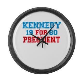 Vote Kennedy 60 Retro Large Wall Clock for $40.00