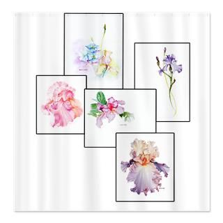 Orchid Shower Curtains  Custom Themed Orchid Bath Curtains