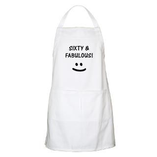 60 Gifts  60 Kitchen and Entertaining  Funny 60th Birthday Apron