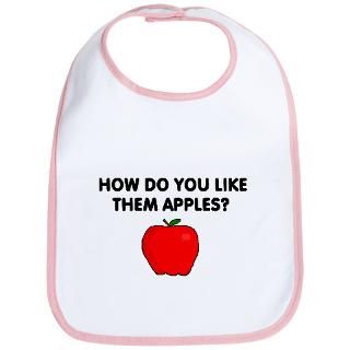 Adult Humor Gifts  Adult Humor Baby Bibs  CUTE SAYINGS APPLE BABY