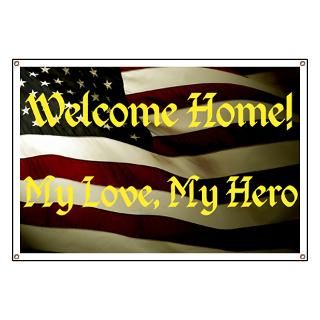 Welcome Home Banner for $59.00
