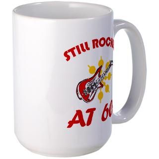 60 Gifts  60 Drinkware  Rockin 60th Birthday Mug