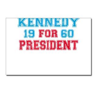 Vote Kennedy 60 Retro Postcards (Package of 8) for $9.50