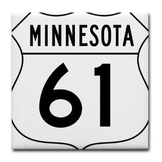 Highway 61 Tile Coaster