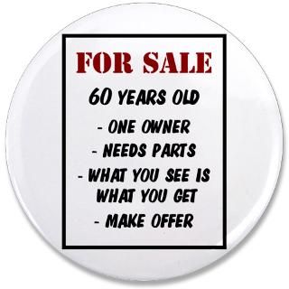 For Sale 60 Years Old 3.5 Button for $5.00