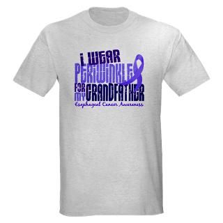 Wear Periwinkle 6.4 Esophageal Cancer T Shirt by awarenessgifts