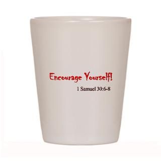Encourage Yourself   1 Sam Stackable Mug Set (4