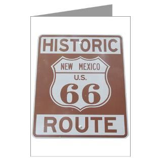 Rt. 66 New Mexico Greeting Card for