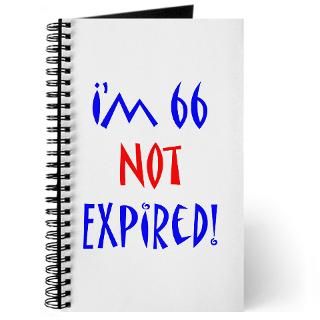 66 Not Expired Journal for $12.50