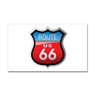 Bumper Stickers  Route 66 Sign Rectangle Sticker