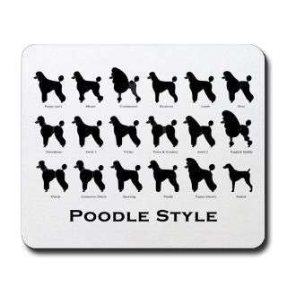 Poodle Styles Black  Pawpic Designs
