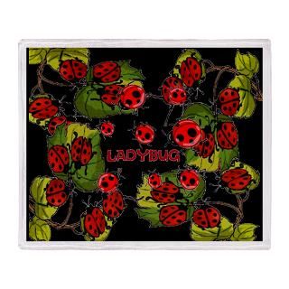 LADYBUG IN BLACK Stadium Blanket for $74.50