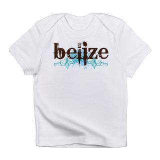 Belize Gifts  Belize T shirts  Belize Grunge Infant T Shirt