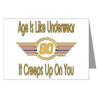 80 Gifts  80 Greeting Cards  Funny 80th Birthday Greeting Card