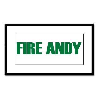 Fire Andy Rectangle Sticker 50 pk)