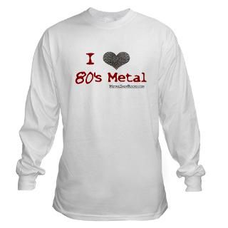 80S Metal Gifts  80S Metal Long Sleeve Ts
