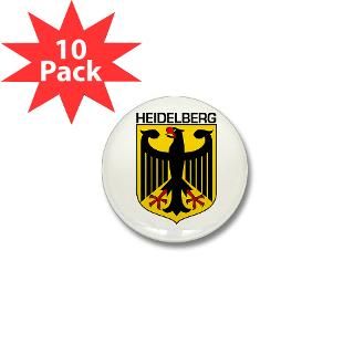 Heidelberg, Germany Mini Button (10 pack)
