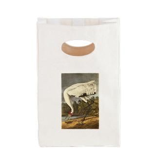 whooping crane canvas lunch tote $ 14 85
