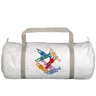 Band Gifts  Band Bags  Colorful Trumpets Gym Bag