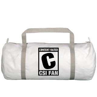 Content Gifts  Content Bags  CSI Fan Gym Bag