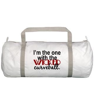 Baseball Gifts  Baseball Bags  Wicked Curveball Gym Bag