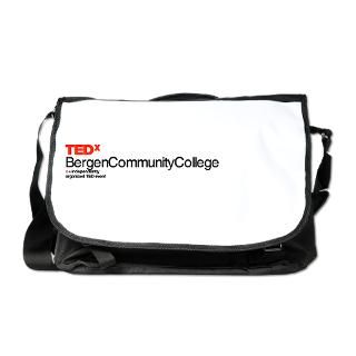 TEDxBergenCommunityCollege Logo 2 Messenger Bag
