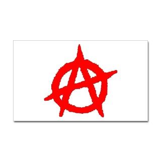 Anarchy Symbol Rectangle Sticker by anarchosymbol