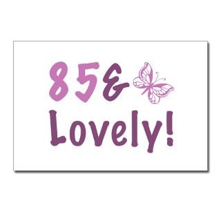 85 & Lovely Postcards (Package of 8) for $9.50