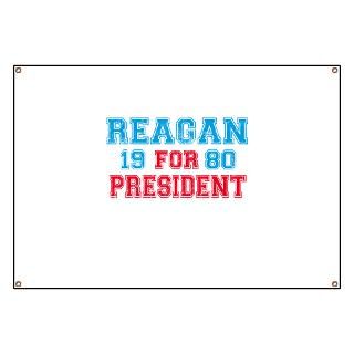 Retro Reagan 1980 Banner for $59.00