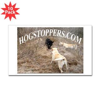 Wild hog bumper stickers, hats, shirts