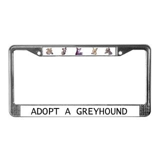Dgos Gifts  Dgos Car Accessories  Adopt A Greyhound License Plate