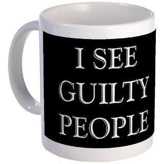 Guilty Gifts  Guilty Drinkware  Guilty People Mug
