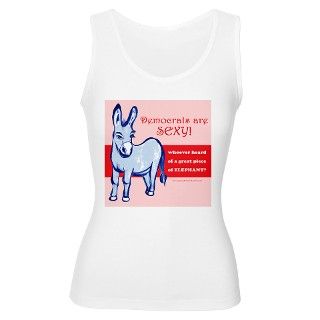 Democrats Are Sexy Tank Top by everythinglib