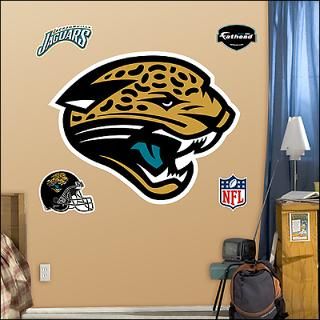 jacksonville jaguars logo fathead wall graphic $ 89 99