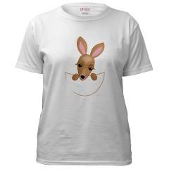 kangaroo pouch Maternity T Shirt by mariabellimages