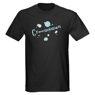 retro dots groomsman dark t shirt $ 26 95